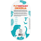 Hott Products Cockzilla Dinosaur shaped Dildo Blue Realistic Dildos